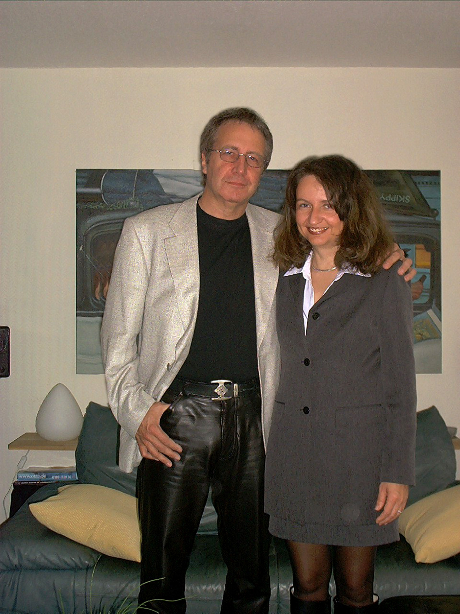 Das sind wir im April 2001